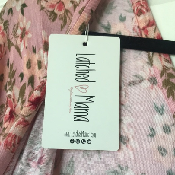 Latched Mama Labor and Postpartum Wrap Dress Sz XL NWT - Picture 6 of 7